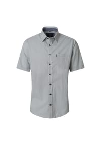 CASAMODA - Herren Freizeithemd Kurzarm Print Comfort Fit - Grün