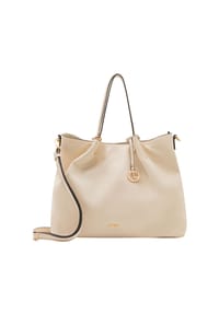 L.CREDI EBONY - Shopper, Reißverschluss, Innenfutter, für Damen - COGNAC