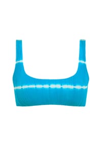 CHANTELLE - Bustier-Bikini-Oberteil Swim One Size, breite Träger, für Damen - BLUE SHIBORI