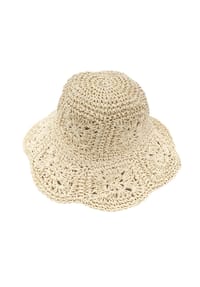 maximo® - KIDS GIRL-Hut, gehäkelt - natur