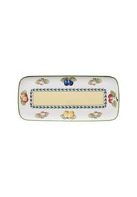 Villeroy & Boch Kuchenplatte eckig Charm & Breakfast French Garden - French Garden - bunt