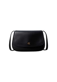 Calvin Klein HARDWARE MONOGRAM - Umhängetaschen, Kunstleder, Magnetverschluss, für Damen - BLACK