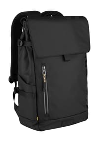 camel active - EXPLORE Tagesrucksack, Reißverschluss, wasserabweisend, für Herren - BLACK
