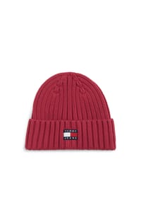 TOMMY Jeans - Strickmütze, Bio-Baumwolle, für Damen - AES BEIGE
