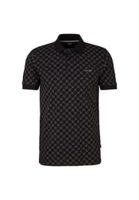 JOOP! - Herren Poloshirt - JJ-42Paigam, Pique, Cotton Stretch, Cornflower Print - Dunkelblau