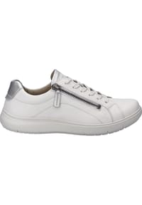 Seibel - Sneaker "Megan 01", Leder, für Damen - 082 WEISS-SILBER