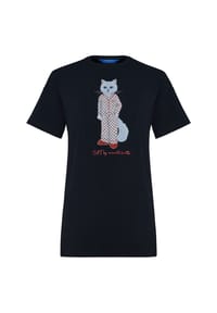 CAT by manii'ta lacitta - Shirtkleid Pajamas Cat - blue