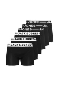 JACK & JONES - Retro Short / Pant 6er Pack Sense - Light grey melange