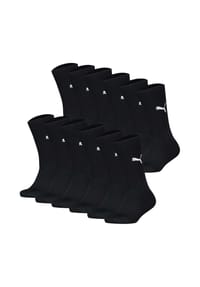PUMA® - Kinder Socken 12er Pack - Easy Rider, ECOM, einfarbig, Logo - Grau