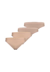 nur die - Slip Daily Micro Slip + String - beige