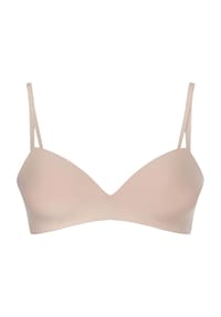 Calvin Klein - Flirty T-Shirt-BH, bügellos, uni, für Damen - TRN BEIGE
