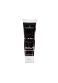 PURE MINERAL - Fußcreme mit Vitamin C, 100 ml - weiß