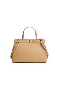 TOMMY HILFIGER MODERN - Henkeltasche, Kunstleder, für Damen - BDS BLACK