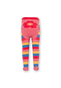 KITE - Kinder Streifen Strumpfhose Rosarot Bio-Baumwolle - mehrfarbig