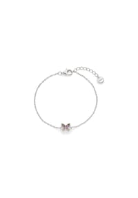 s.Oliver - Armband - aus Silber mit Regenbogenschmetterling - silber