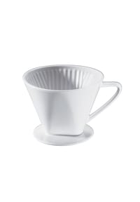 cilio - Kaffeefilter, Hartporzellan, Größe 4 - WEISS