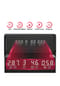 HOME FITNESS CODE 4-in-1 Laufband Y1 mit Steigung, LED-Display, Stoßdämpfung, Trainingsmatte, Schwarz Bild 9