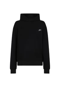 PLEIN SPORT - Fleece Hoodie Chrome Scratch - black