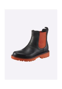 heine - Stiefelette - schwarz-blau