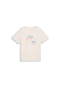 TOM TAILOR - T-Shirt, Baumwolle, für Herren - 10348 GARDEN WHITE