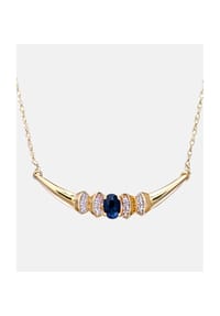Diamant L'eternel - Halskette, mit 0.05 ct Diamant, 375 Gelbgold - gold
