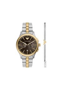 EMPORIO ARMANI - Herren-Chronograph, Armand, "AR80084SET" - BICOLOR