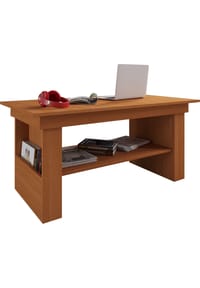 VCM. - Holz Couchtisch schlicht | Maße ca. H. 52 x B. 115 x T. 58 cm | Wohnzimmertisch - Kobila - Buche
