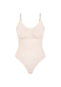 SMILODOX - Shapewear String Bodysuit Nysa - Braun
