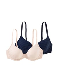 Speidel. - Schalen-BH 2er Pack Cotton & More - Blueberry