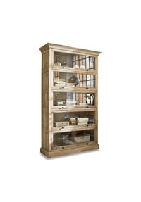 LOBERON - Schrank Stourbridge antikbraun - antikbraun