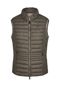 BARBARA LEBEK - Steppweste Damen mit Kapuze - Beige