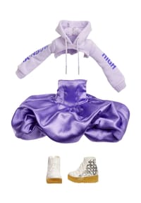 RAINBOW HIGH™ - Modepuppe Rainbow High, Sparkle & Shine Fashion Doll - LILA