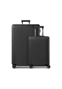 PORSCHE DESIGN Voyager 3.0 - Voyager 3.0 4 Rollen Kofferset 2-teilig mit Dehnfalte - black