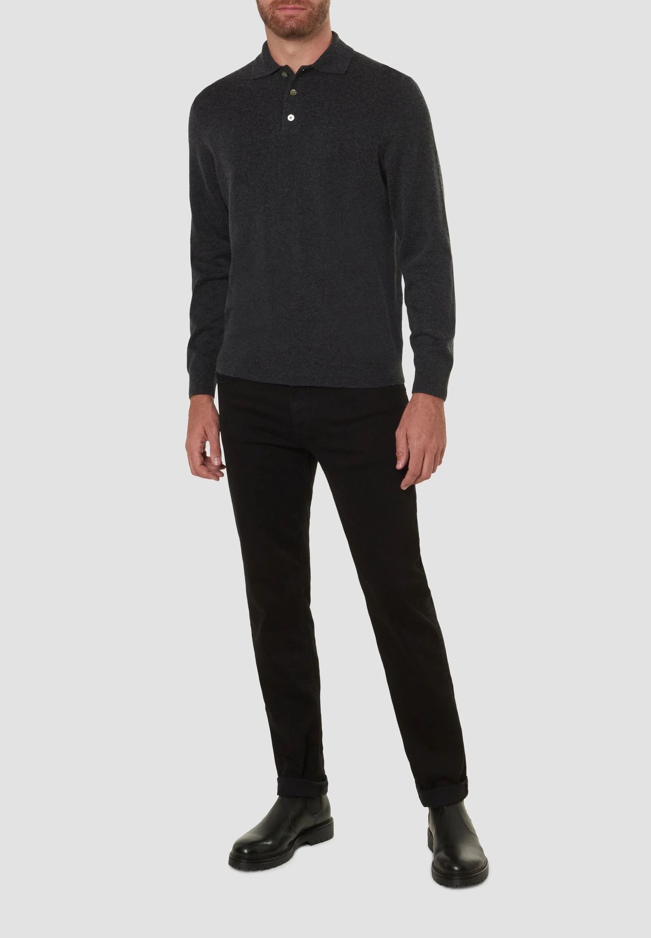 GALERIA Seide-Cashmere Pullover, Polokragen, für Herren | GALERIA 