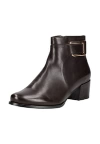 REGARDE LE CIEL - Leder Stiefelette - Kastanie