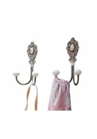 LOBERON - Haken 2er Set Millar antiksilber - antiksilber