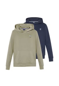 POLO SYLT - Sweatshirt / Hoodie 2er Pack Basic - Dunkelblau