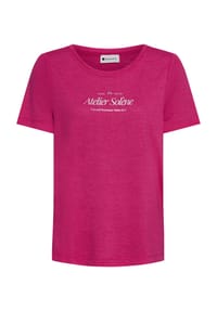 Street One - T-Shirt, Seitenschlitze, für Damen - 30108 OFF WHITE