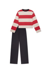 SCHIESSER - Schlafanzug Nightwear - altrosa
