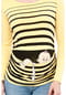 M.M.C. Umstandslangarmshirt Baby Flucht mit Motiv Bild 2