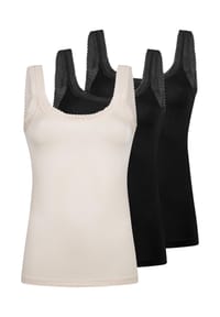 mey - Unterhemd / Top 3er Pack Modal Lace - Bailey