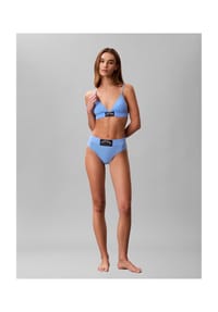 Calvin Klein - Triangel-BH Heritage Athletic, schmale Träger, für Damen - C32  BLUE DESCENT