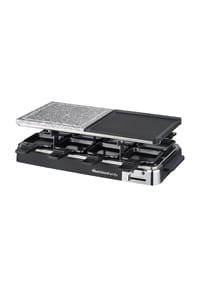 COFI - 1200 W Raclette-Set 8 Raclette-Schalen, einstellbarer Thermostat - 
