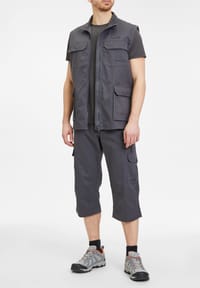 Herren Fleeceweste Winter - Stehkragen Thermoweste