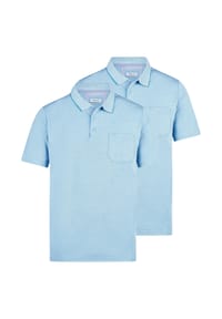 redmond - Poloshirt 2er Pack Basic - Beige