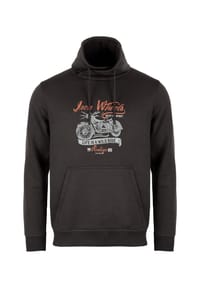 ROADSIGN® australia - Herren Sweatshirt Wheels Tube Sweat mit Motorcycle Vintage Print - schwarz