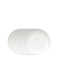 Villeroy & Boch Kaffee-/Teeuntertasse 6 Stk Royal - Royal - weiß