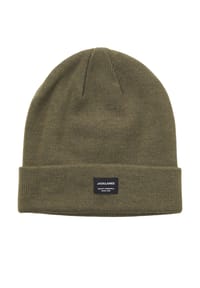 JACK & JONES - Mütze DNA Beanie - dunkelbraun