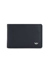 Golden Head® Polo - Briefbörse "Polo", Leder, RFID-Schutz, Scheinfach, für Herren - SCHWARZ
