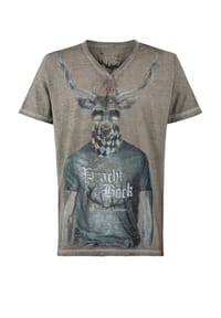 STOCKERPOINT - Trachtenshirt Prachtbock - rauchblau